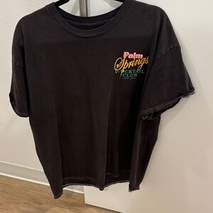 Palm Springs Cocktail Club Black T-Shirt